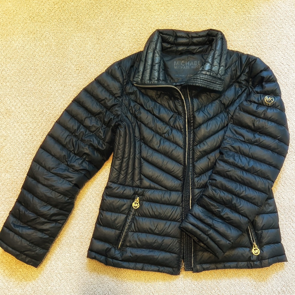 Michael Kors Black Puffer Jacket